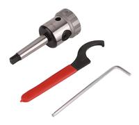 Annular Cutter Arbor Drill Tap Holder, TC20 - MT2 Tapping Chuck Attachment, M5 - M20 Clamping Range with 0.03mm Accuracy, for Drilling Machine and CNC Machining Center, Includes 2