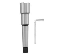 Annular Cutter Arbor MT3, Morse Taper Shank Drill Conversion Extension, Hollow Boring Bit with External Cooling Fixture for Magnetic Drills and Bench Drills, Durable Steel
