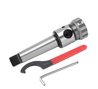 Annular Cutter Arbor Tapping Chuck Attachment High Precision Drilling Tool for CNC Machining Centers Milling Machines MT4 Taper M5 M20 Clamping Range 40Cr Material