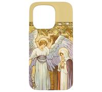 Annunciation Blessed Mother Mary St Gabriel Luke Catholic Case for iPhone 15 Pro