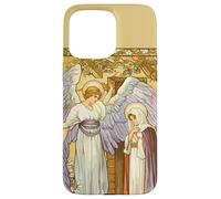 Annunciation Blessed Mother Mary St Gabriel Luke Catholic Case for iPhone 15 Pro Max