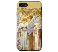 Annunciation Blessed Mother Mary St Gabriel Luke Catholic Case for iPhone SE (2020) / 7/8