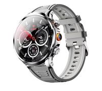 Annuod 32GB Telephone Watch, SIM Card Smart With 1.95'' Display Screen & Detachable Band, Interface Selection Available, Supports Downloadable Software For Multiple Applications(B)