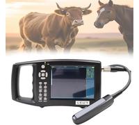 Annuod Veterinary Ultrasound Pregnancy Scanner, Handheld High Accuracy Tester with 6.5 Mhz Rectal Probe,B/Bb/4b/Bm/M Mode,for Cattle/Horse/Camel Equine