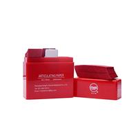 ANNWAH 300Pcs Dental Articulating Paper, Thicker Articulating Paper 100μm Thickness, Highlight ICP Contact Points, Color Red