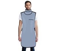 ANNWAH Xray Protective Lead Apron with Thyroid Collar - 0.5mmPb Lightweight Dentist x-ray Shield for Hospitals Labs Nursing Homes