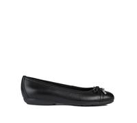 Annytah Leather Ballet Pumps Black