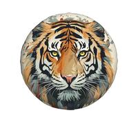 Año Del Tigre Cara De Tigre Funda Para Neumático Impermeable Coche Vehículo Rueda Funda Weatherproof Cubierta Para Ruedas De Repuesto Para Travel Todoterreno Trailer