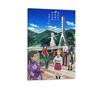 Ano Hi Mita Hana No Namae O Bokutachi Wa Mada Shiranai. Anohana The Flower We Saw That Day Japanese Anime Poster Art Poster Canvas Painting Decor Wall Print Photo Home Modern Decorative Posters 12x18i