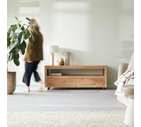 Anoa - Solid oak TV unit 140 cm Natural