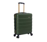 Anode 40L Cabin Suitcase 55x40x20 Built in Combination Lock, Lightweight, Hard Shell, 4 Wheels Cabin Max Dark Green One Size