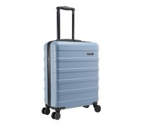 Anode 40L Cabin Suitcase 55x40x20 Built in Combination Lock, Lightweight, Hard Shell, 4 Wheels Cabin Max Pale Blue One Size