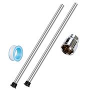 Anode Rod for hot Water Heater. Water Heater Anode Rod. Compatible with Rheem, A. O. Smith, Giant, Corrosion Protect Reduce Rotten Egg Smell. 22.7 Inches 3/4 Inch （2PCS）