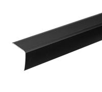 ANODISED Aluminium Anti Non Slip Stair Edge Nosing Trim Screw Fix 900mm x 35mm x 35mm A41, Black