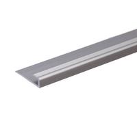 Anodised Aluminium Carpet Edge Ending Profile Cover Strip Floor Bar Trim 900mm X 7,9mm X 9mm C63 Inox