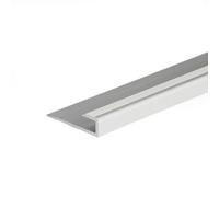Anodised Aluminium Carpet Edge Ending Profile Cover Strip Floor Bar Trim 900mm X 7,9mm X 9mm C63 Silver