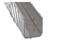 Anodised Aluminium Colourless Step Nose 20 x 17.5-2 m