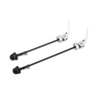 Anodised Bike Skewers 100/135mm for Quick Release Set Anodised | Anodised finish, 100mm front 135mm rear, for quick release lever, fits MTB road bikes, easy install