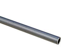 Anodised Incolore Aluminium Round Tube, (L)1M (Dia)6mm (T)1mm