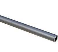 Anodised Incolore Aluminium Round Tube, (L)1M (Dia)8mm (T)1mm
