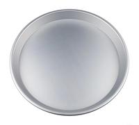 Anodized Aluminum Round Pizza Pan Set Including Deep and Shallow Options for Different Crust Styles, Oven Safe and Heat Conductive, Sizes 5 to 12 Inch (12in)