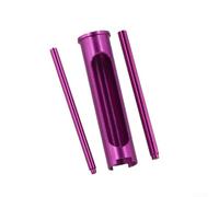 Anodized Aluminum Twists Sleeve Inserting Rod Compatible with For ABU Garcia For Revo 3.5 Generation Casting Reels Including BF8 BF7 IB8 MGX ALX IB7 (Big pull rod red)