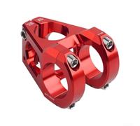 Anodized Bicycle Stem Spacer 1-1/8 Inch - Handlebar Shim for Off-Road Cycling Silver(red)