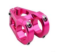 Anodized Bicycle Stem Spacer 1-1/8 Inch - Handlebar Shim for Off-Road Cycling Silver(Rose red)