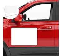 ANOER - 2 Pack Blank Car Door Magnet Sticker, Rounded Corners Magnetic Vehicle Sign, Perfect Magnet for Car to DIY Advertise Business and Cover Company Logo, Personalized Magnet Decal (18x12 inch)