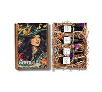 Anointing Oils Set | for Spell Candles | Protection | Wealth | Love | Healing | Grounding | Glass Dropper Bottle | 10ml (Elemental Oils Set)