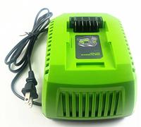 Anoitd 40V Replacement Greenworks 29482 Battery Charger, Compatible with Greenworks 40V Battery 29472 29482 29462 2901319 BAF702 L-300 BAF704 BAF705, Replace Charger 29482 C-220