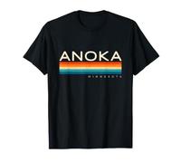 Anoka MN Minnesota Retro Design T-Shirt