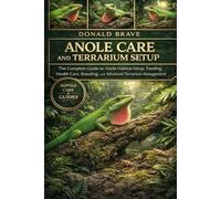 ANOLE CARE AND TERRARIUM SETUP: The Complete Guide to Anole Habitat Setup, Feeding, Health Care, Breeding, and Advanced Terrarium Management.