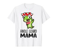 Anole Lizard Mama Green Anole Lizard Mom T-Shirt
