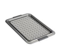 Anolon 47730 2-Piece Steel Crisper Pan Set Graphite