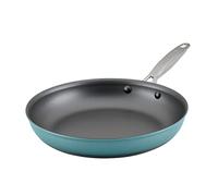 Anolon Achieve Hard Anodized Nonstick Frying Pan/Skillet, 12 Inch, Teal