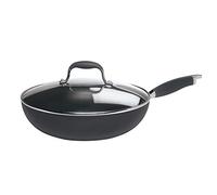 Anolon Advanced Hard Anodized Nonstick Frying Pan/Fry Saute All Purpose Pan with Lid - 12 Inch, Gray