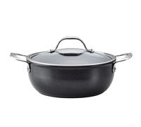 Anolon Black 'X SearTech' Induction Suitable Non Stick Casserole Pan With Lid Anolon Black