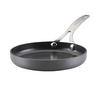 Anolon Hard Anodized Nonstick Mini Skillet/Frying/Egg Pan, Stainless Steel Handle, (6.5"), Gray