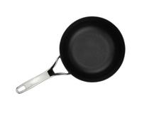 Anolon Nouvelle Luxe Black Round Aluminium Induction Suitable Non-Stick Open Skillet Frying Pan 25Cm, 10"