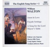 William Walton - Walton: The English Song Series, Vol. 1