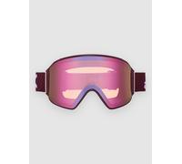 Anon M4 Cylindrical+bonus Lens+mfi Face Mask Ski Goggles Purple Perceive Cloudy Pink/CAT1