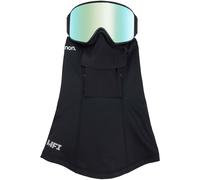 Anon M4 Cylindrical Ski/Snowboard Goggles + MFI Face Mask, Black