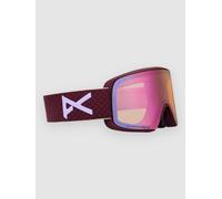 Anon M6S Deep Cherry Goggle prcv cldy pink Uni