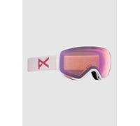 Anon Wm1 Mfi®+spare Lens Woman Ski Goggles White,Pink Perceive Cloudy Pink/CAT1+Perceive Variable Blue/CAT2 Women