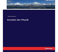 Anonymous Annalen der Physik Paperback Book Anonymous Multicolor