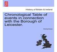 Anonymous Chronological Table of events in connection with the Borough of Anonymous Multicolor