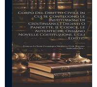 Anonymous Corpo Del Diritto Civile In Cui Se Contegono Le Instituzioni Di Anonymous Multicolor