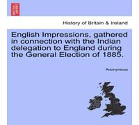 Anonymous English Impressions, gathered in connection with the Indian Anonymous Multicolor