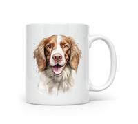 Anonymous Gifting Springer Spaniel Hand Printed Dog Mug - Beautiful Glossy Printed Mug